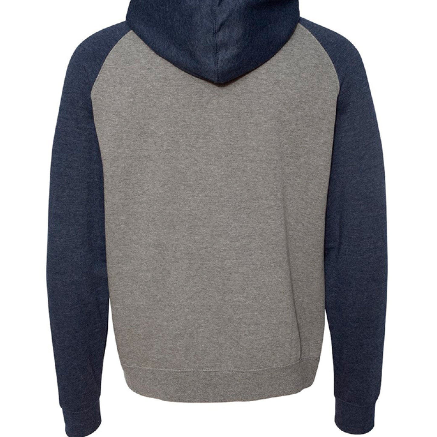 Gunmetal Heather/ Classic Navy Heather - BACK