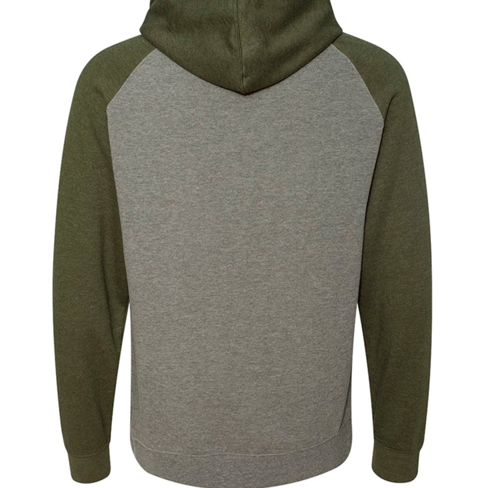 Gunmetal Heather/ Army Heather - BACK