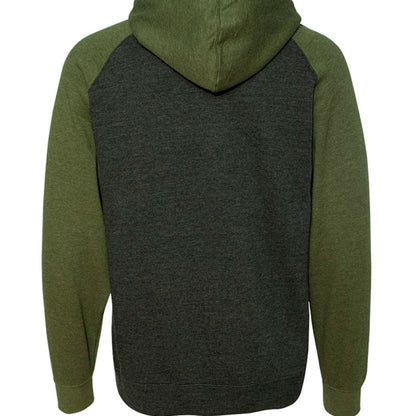 Charcoal Heather/ Army Heather - BACK