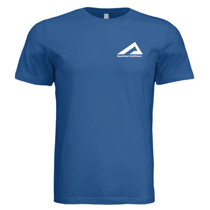 Solid True Royal Triblend - FRONT