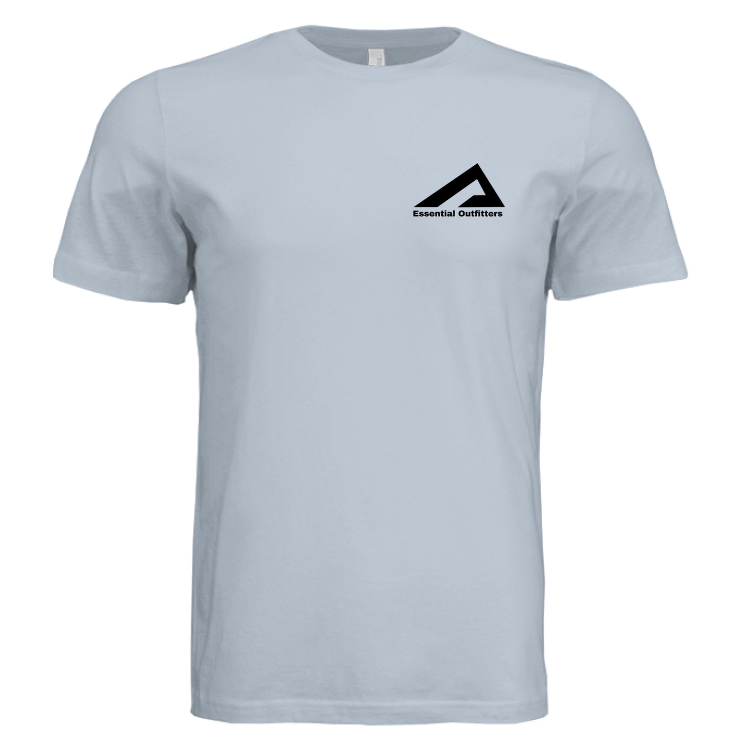 Solid Carolina Blue Triblend - FRONT