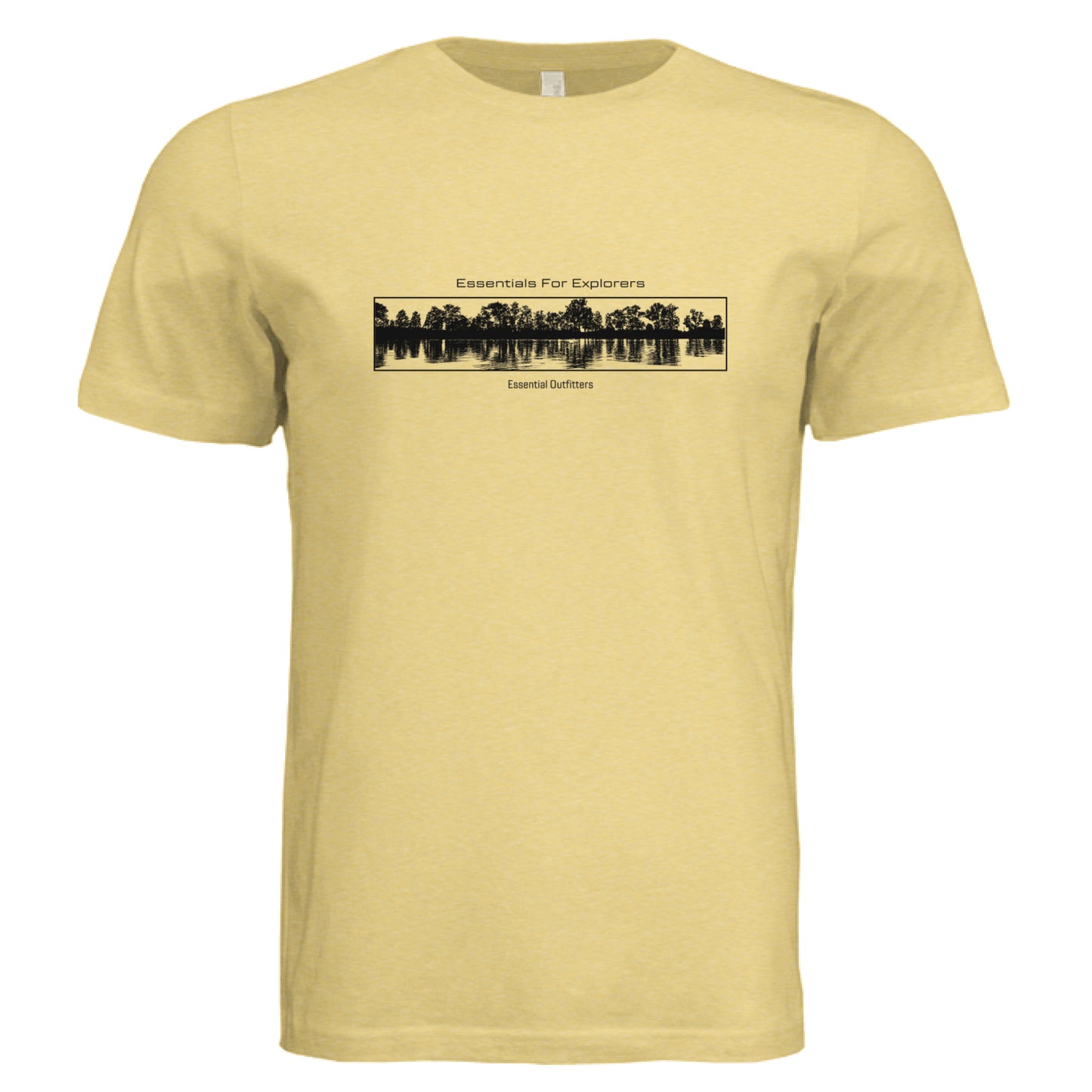 Pale Yellow Triblend - FRONT