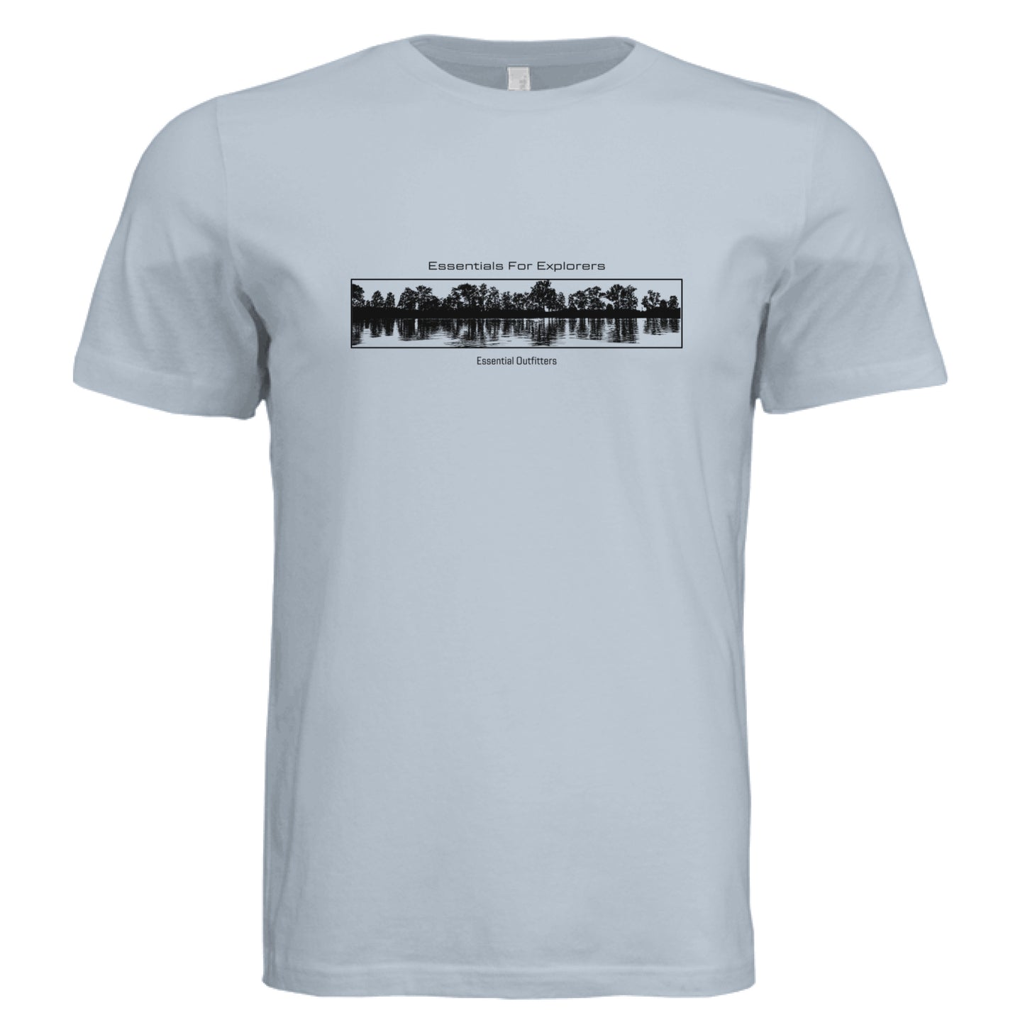 Solid Carolina Blue Triblend - FRONT