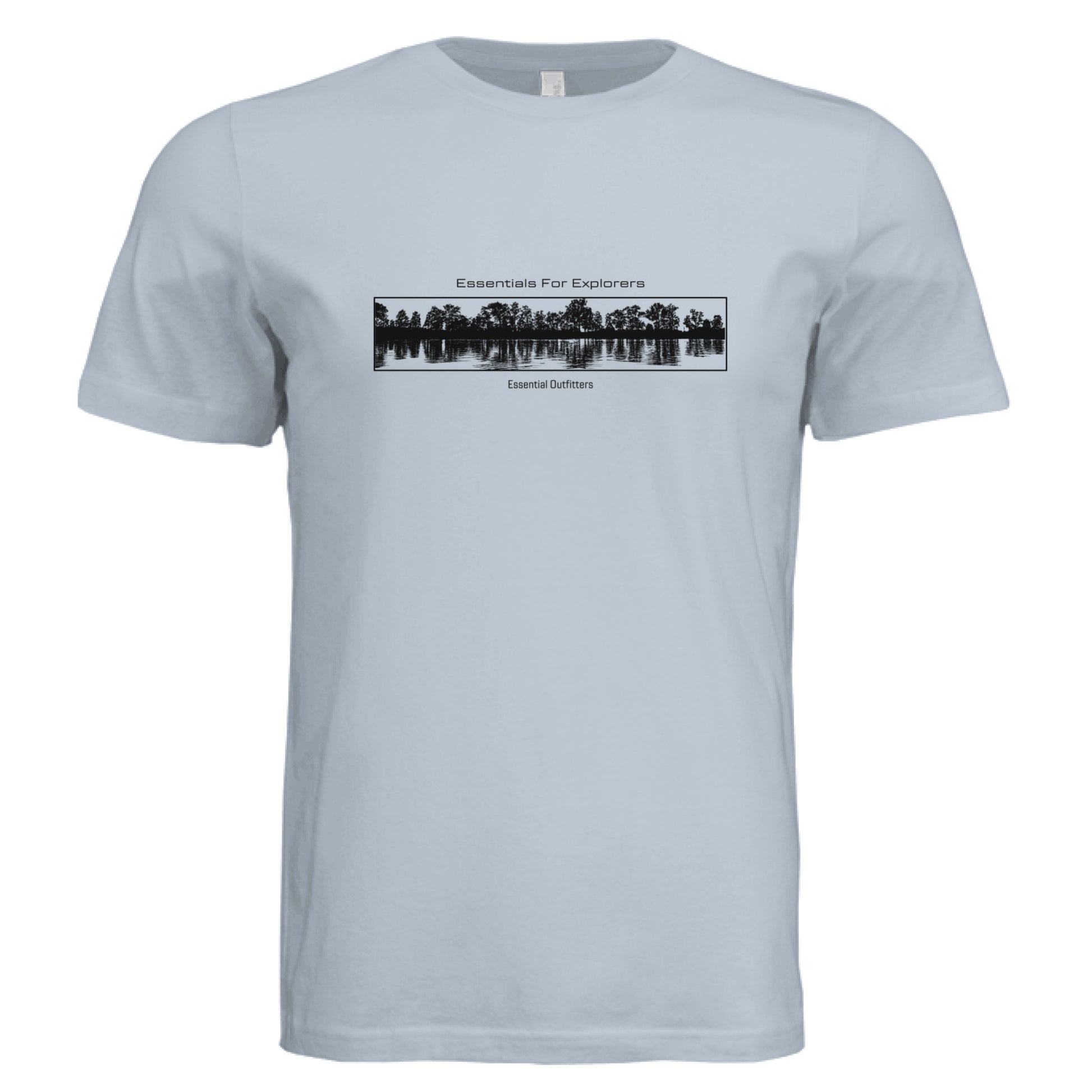 Solid Carolina Blue Triblend - FRONT