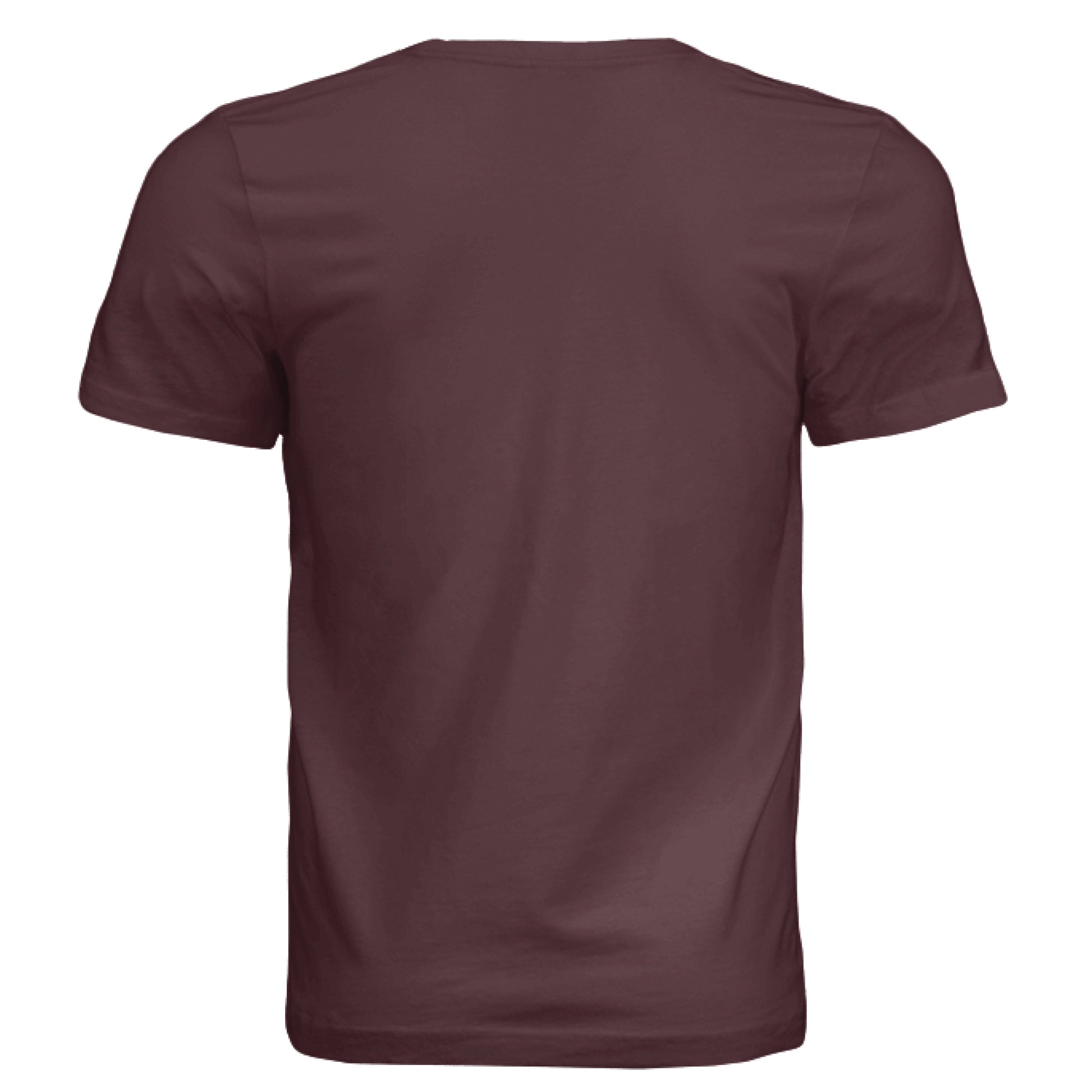 Solid Maroon Triblend - BACK