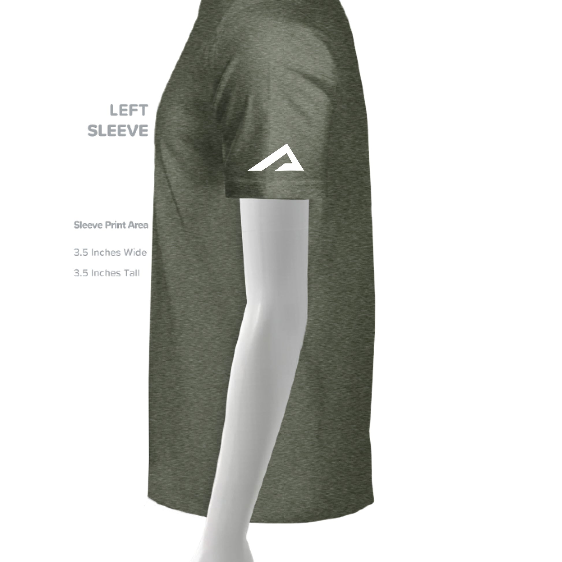 Military Green Triblend - SLEEVE_LEFT