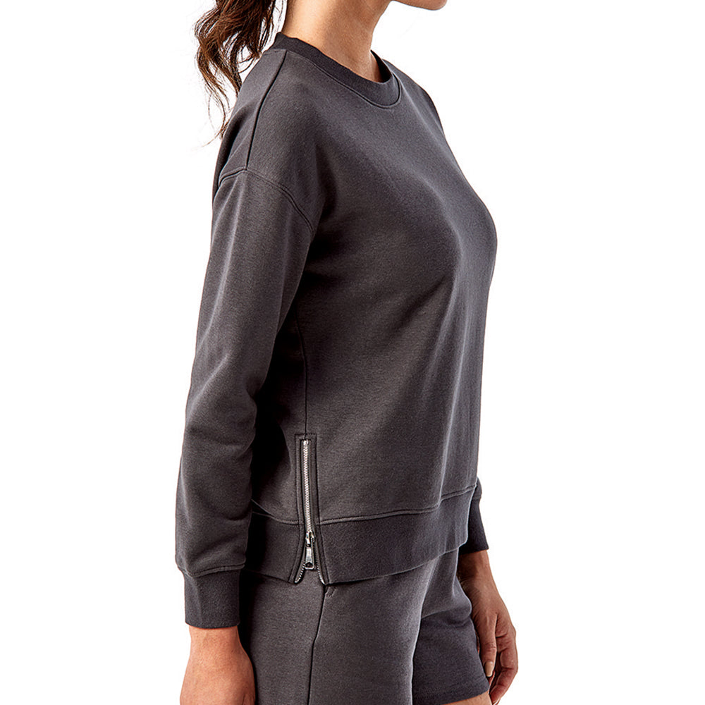 Womens Side-Zip Sweatshirt